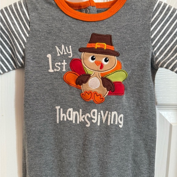 My 1st Thanksgiving Romper - Picture 5 of 8